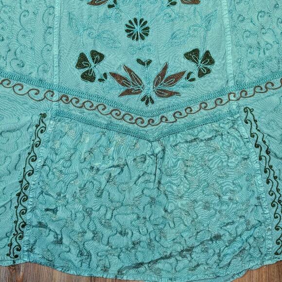Vintage Step n Style Embroidered Boho Dress - Picture 4 of 8